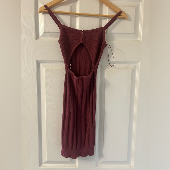 Intimately Free People Ribbed Peekaboo Back Mini Dress - Picture 4 of 5